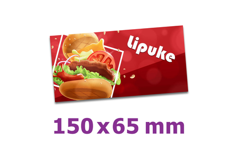 Lipuke 150 x 65 mm